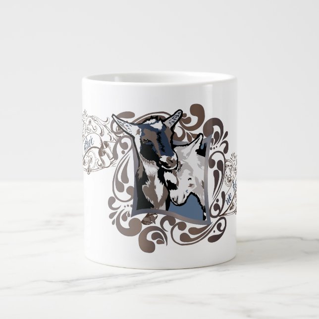 When we have each other we have everything goats large coffee mug (Front)