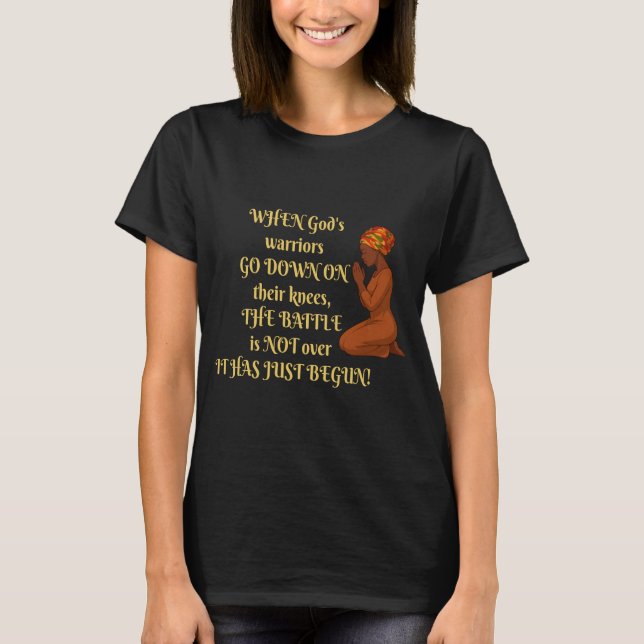When We Pray T-Shirt (Front)