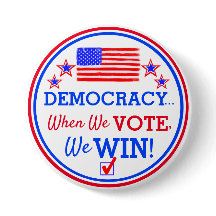 When We Vote…We Win Kamala Harris Election Button