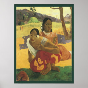 When Will You Marry? by Paul Gauguin, Vintage Art Poster