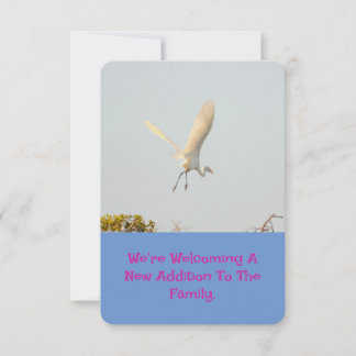 When you are having a Birth in the family. RSVP Card