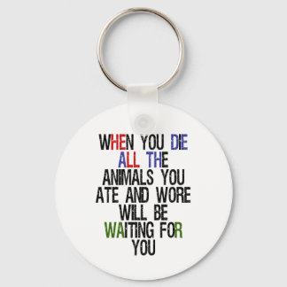 When You Die 1 Keychain