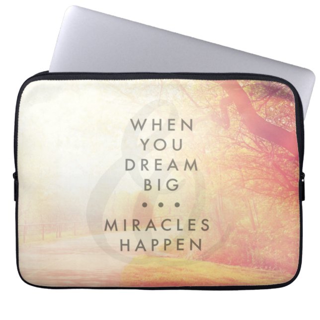 When You Dream Laptop Sleeve (Front)