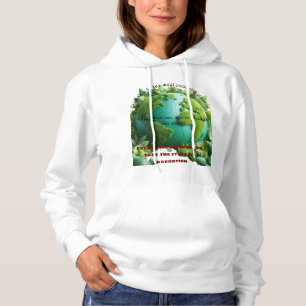 When you educate a girl, you educate a nation hoodie
