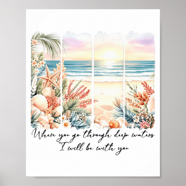 When You Go Through Deep Waters Ill Be With-you Ch Poster (Front)