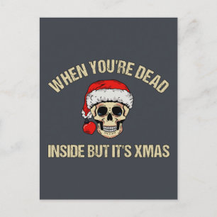 When you’re dead inside but it’s christmas postcard