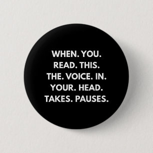 When You Read This 2 Inch Round Button