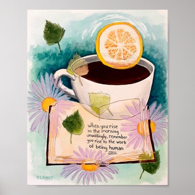 When You Rise Unwillingly print (Front)