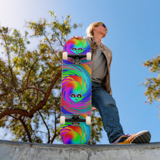 Where Am I? Swirling Skateboard