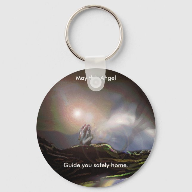 Where Angels Fear To Tread. Keychain (Front)