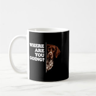 Where Are Going German Shorthaired Pointer Coffee Mug
