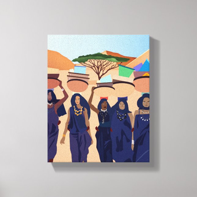 Where are the babies canvas print (Front)