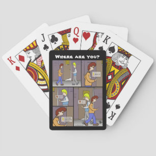 Where Are You? Playing Cards