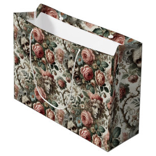 Where Baroque Fangs Find Homes – Gothic Victorian Large Gift Bag