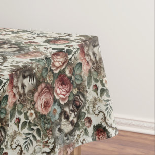 Where Baroque Fangs Find Homes – Medium Pattern Tablecloth
