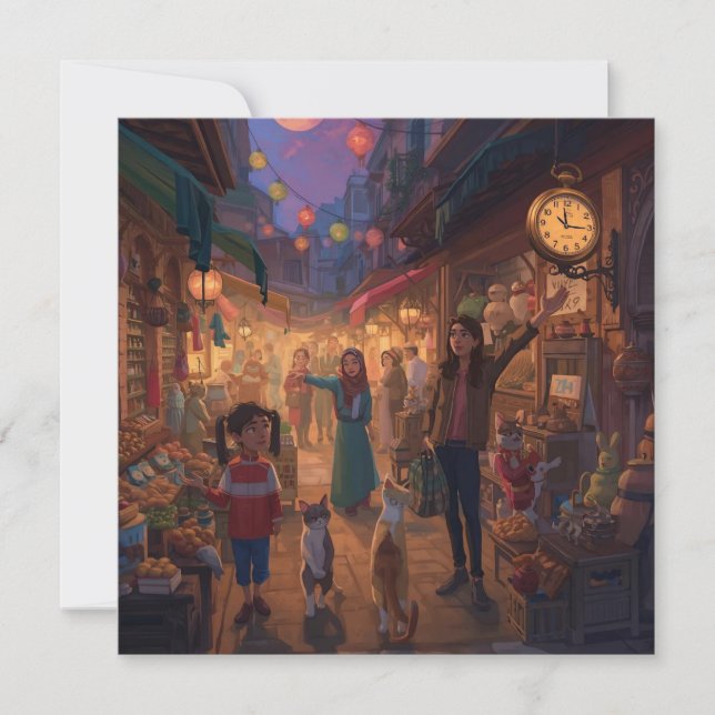 Where Cats Wander and Lanterns Glow (Front)