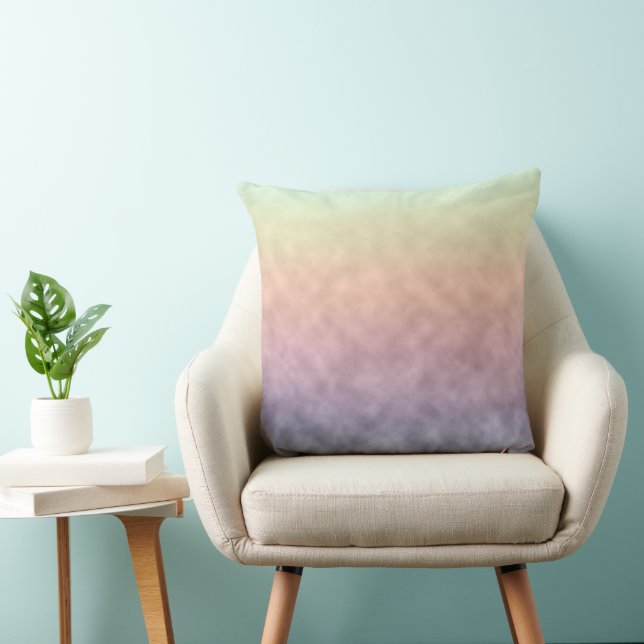 Where Colours Go to Breathe Throw Pillow (Chair)