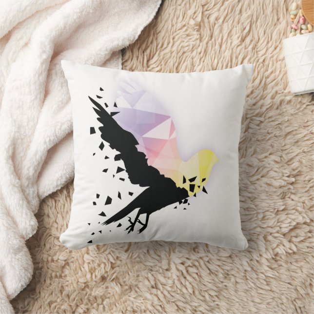 “Where darkness ends, hope begins.” Throw Pillow (Blanket)