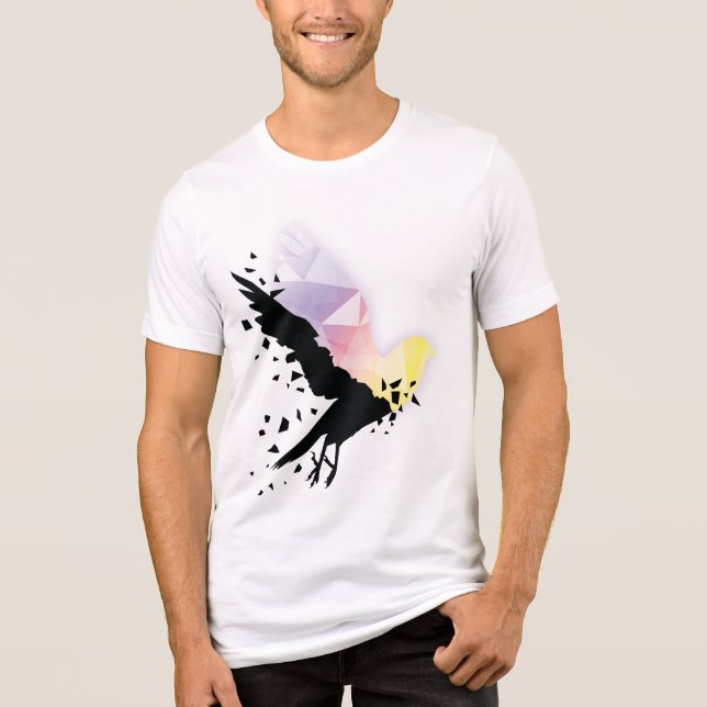 “Where darkness ends, hope begins.” Tri-Blend Shirt (Front)