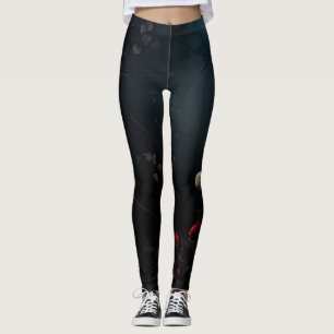 "Where Darkness Lingers" Leggings