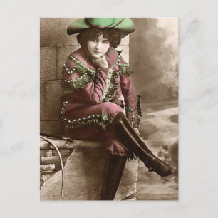 Where Did She Get That Hat Postcard