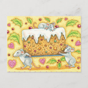 Where Did the Fruitcake Go Postcard