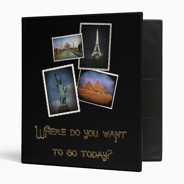 Where Do You Want to Go? Binder (Front/Inside)