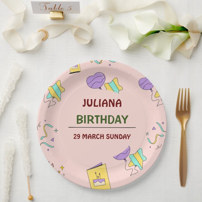 Where Every Bite is a Celebration. Paper Plates! Paper Plate (Wedding)