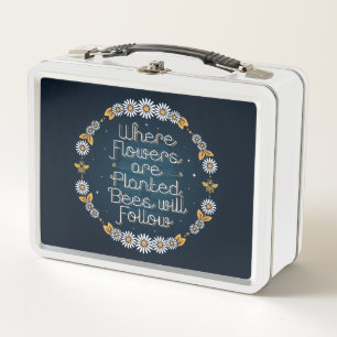 Where Flowers are Planted Lunch Box