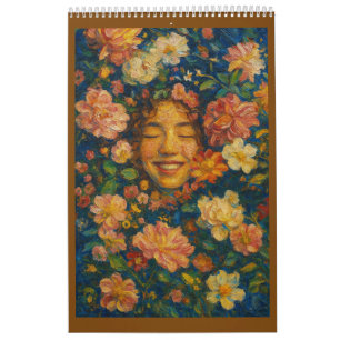 Where Flowers Meet Her Calendar