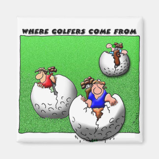 Where Golfers Come From Magnet