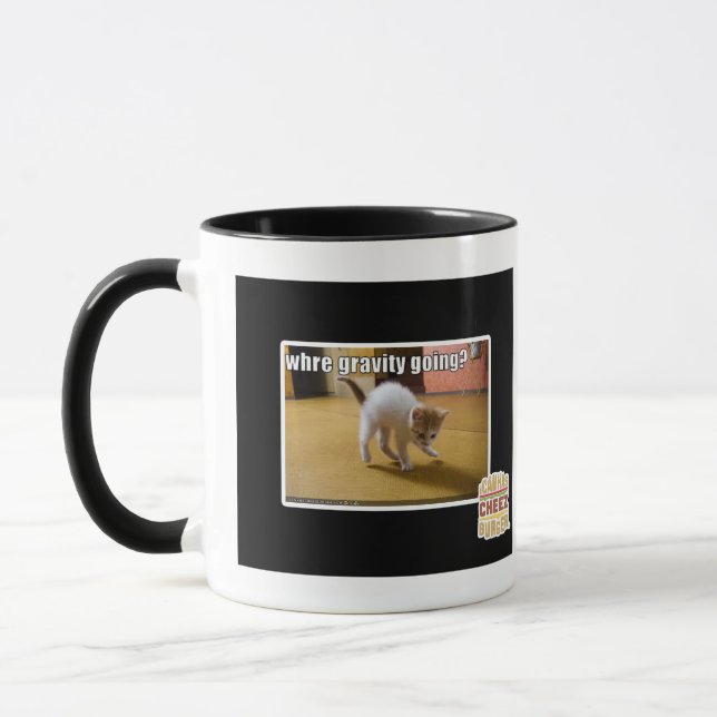 Where gravity going? mug (Left)