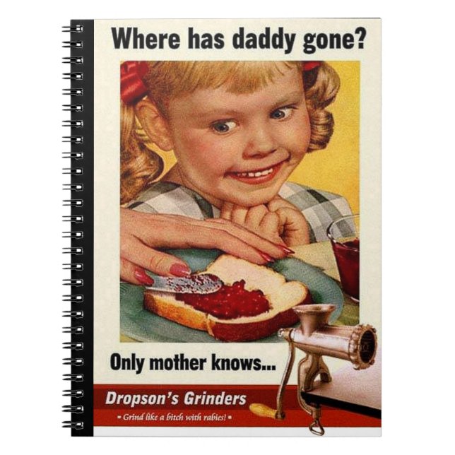 Where has Daddy gone? Notebook (Front)