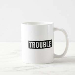 Where I Go Trouble Follows Funny Matching Couple S Coffee Mug