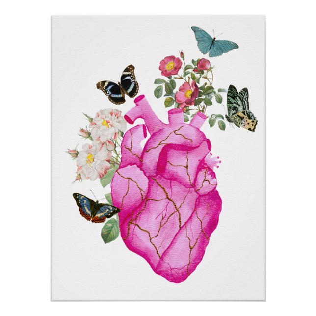 🌸 "Where I Stand, I Flourish" 🌸 Poster (Front)