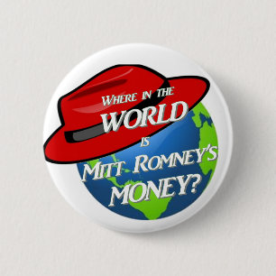 Where is Mitt's Money 2 Inch Round Button