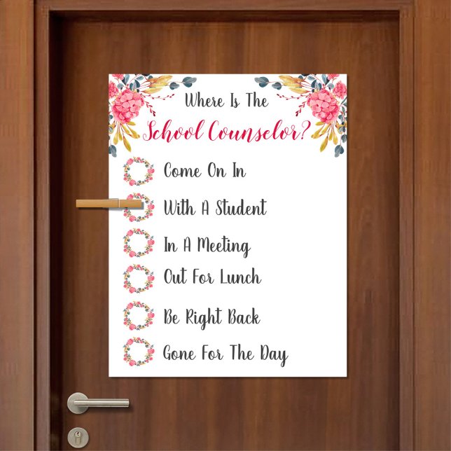 Where is the Counsellor Office Door Sign (Creator Uploaded)