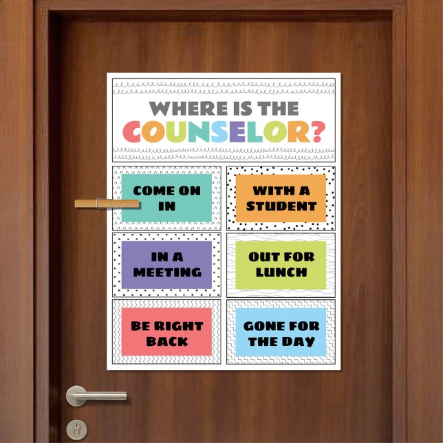 Where is the Counsellor Office Door Sign (Creator Uploaded)