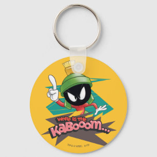 "Where is the Kabooom" MARVIN THE MARTIAN™ Points Keychain