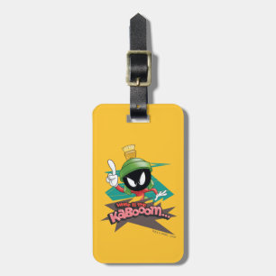 "Where is the Kabooom" MARVIN THE MARTIAN™ Points Luggage Tag
