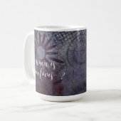 Where is Your Focus? Typography Rustic Abstract 2 Coffee Mug (Front Left)