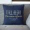 Where it All Began Love Story Pillow