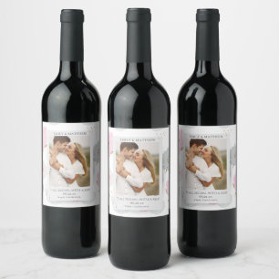 Where It All Began Romantic Couples Personalized Wine Label