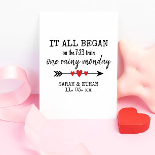 Where It All Began Valentine's Day With Love Card