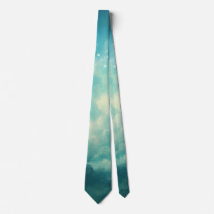 Where Light Breathes Abstract Tie