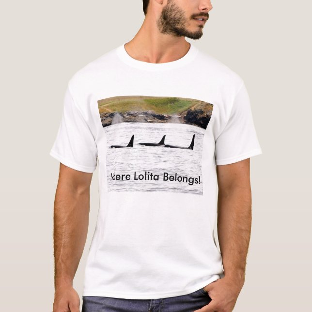 Where Lolita Belongs! T-Shirt (Front)
