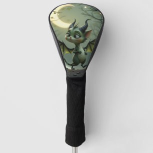 Where moonbeams dance, little mischief awakens.  golf head cover