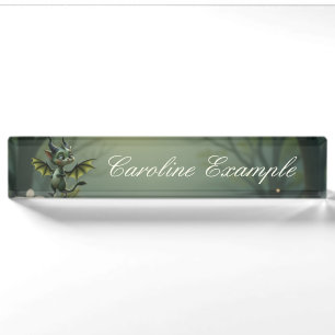 Where moonbeams dance, little mischief awakens. nameplate