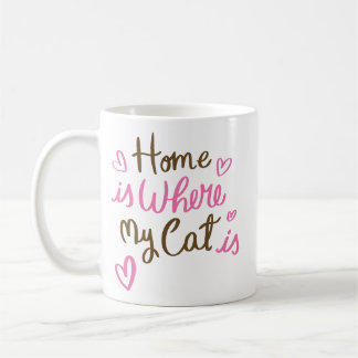 Where my cat is 1 coffee mug