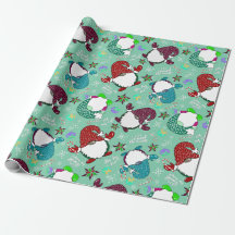 Where My Gnomies At? Sea Foam Green Holiday Gnome